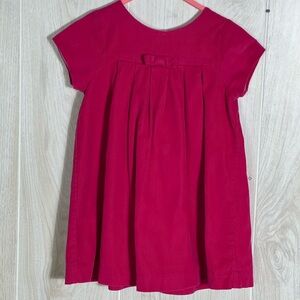 Jacadi Paris Baby girls sleeveless dress Corduroy 100% cotton